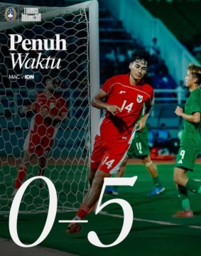 Timnas Indonesia U-23 taklukkan Macau 5-0 di ajang Kualifikasi Piala Asia U-23 2026. [Instagram]